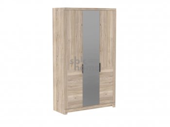 Шкаф 1400 мм Юта 3-х дверный с зеркалом (СБК) в Ирбите - irbit.mebel-e96.ru